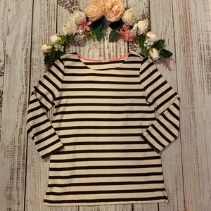 J.Crew Striped Beachy Pullover Top